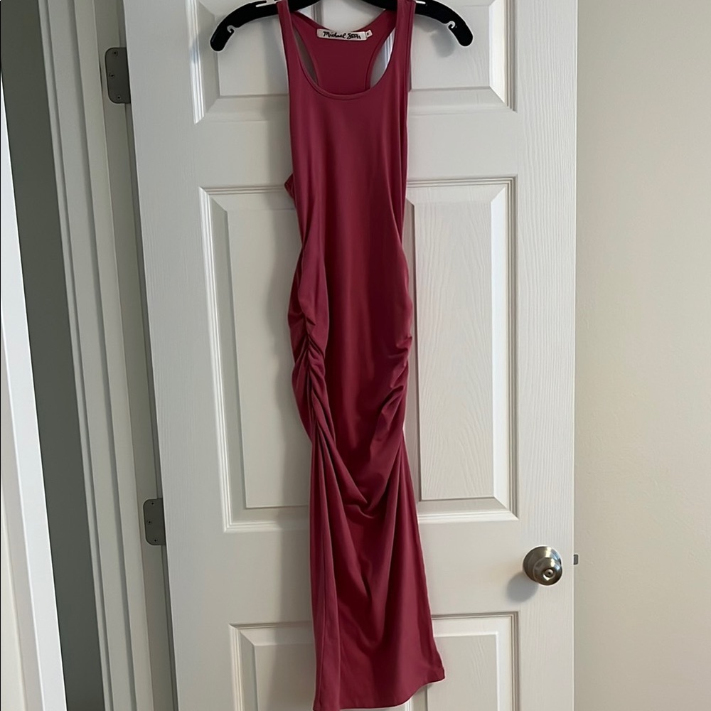 NWOT Michael Stars Fitted Midi Dress Sz S